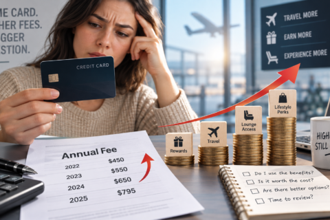 The reason your card’s yearly fee just won’t stop rising